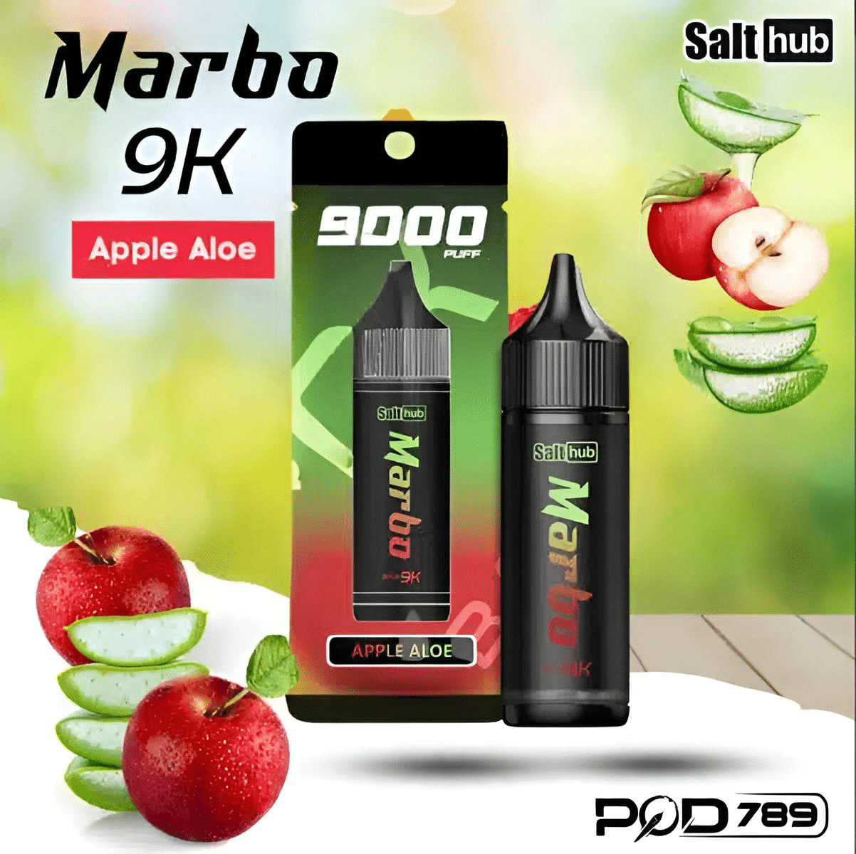 Marbo Bar 9000 Puffs 拋棄式電子煙 — 可充電設計 14ML煙油 超長持久 泰國熱賣經典:圖片 2