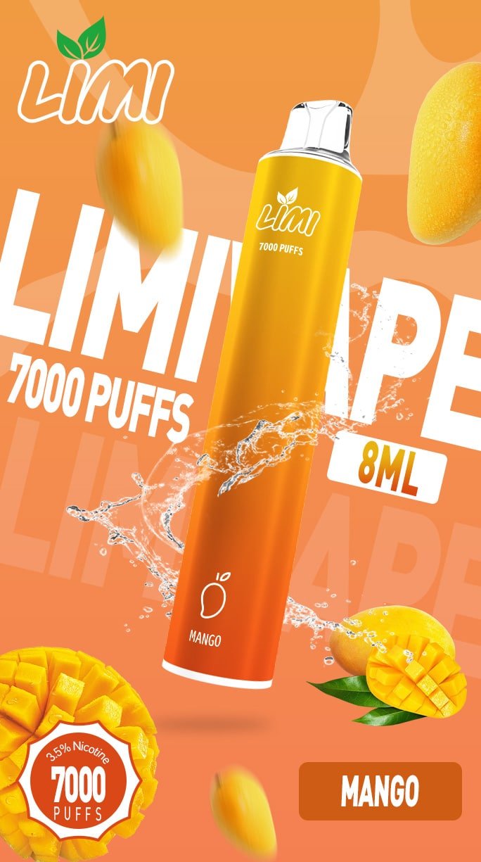 LIMI 7000口拋棄式電子煙|大容量持久體驗:圖片 10