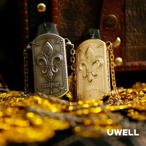 UWELL SCULPTOR 雕塑家 11W 小煙主機｜精緻電鍍金屬雕刻工藝