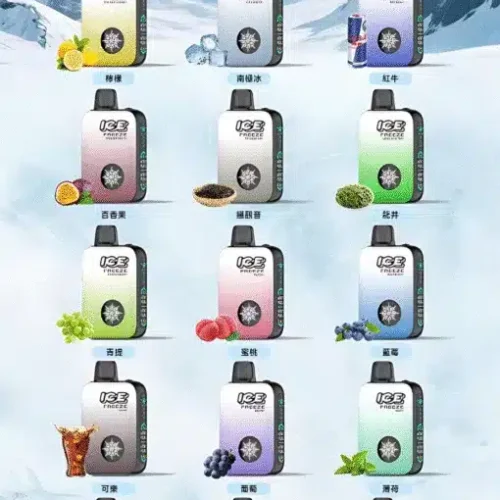 ICE FREEZE 10000口一次性電子煙|涼度自由調節|四檔冰感可調