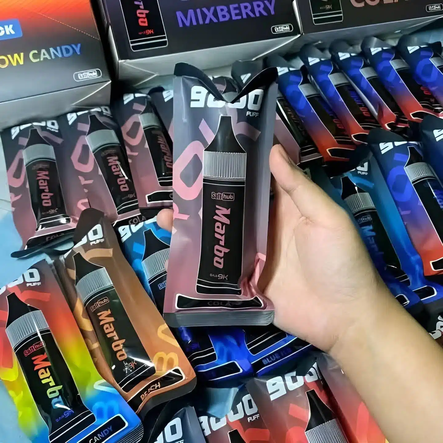 Marbo Bar 9000 Puffs 拋棄式電子煙 — 可充電設計 14ML煙油 超長持久 泰國熱賣經典:圖片 5