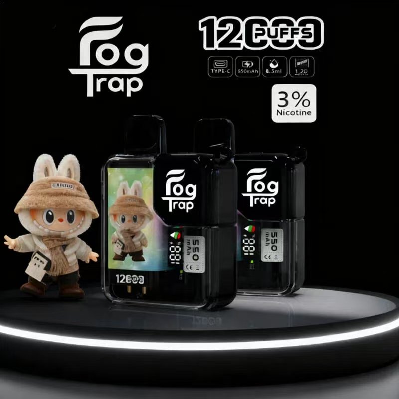 Fog trap 霧陷阱 12000口拋棄式【labubu&蜡笔小新联名款】买十送一:圖片 8