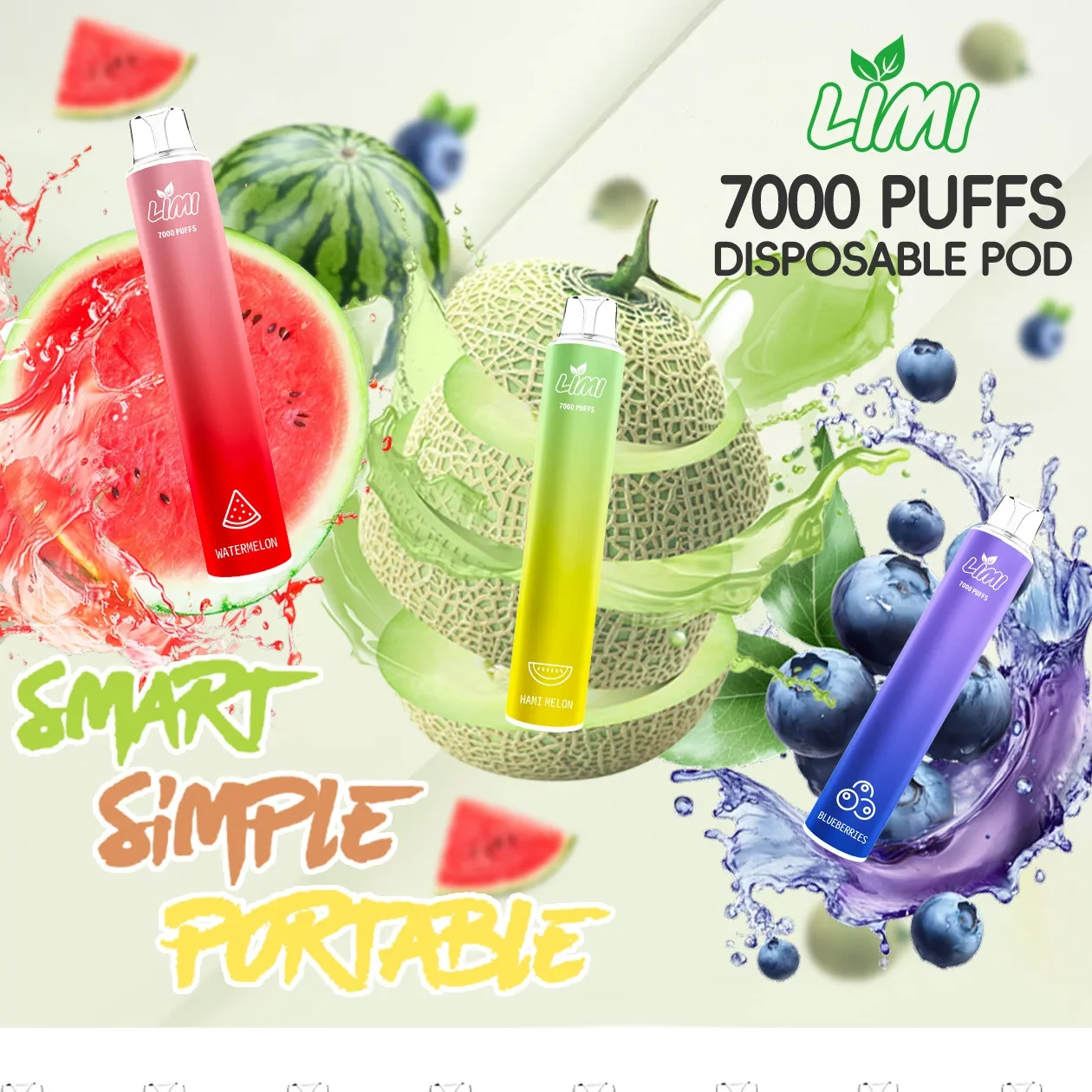 LIMI 7000 Puffs 拋棄式|買十送一:圖片 11