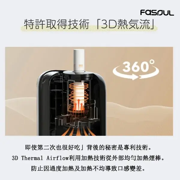 Fasoul Q1 二回機| TEREA 加熱菸專用 全家通用:圖片 8